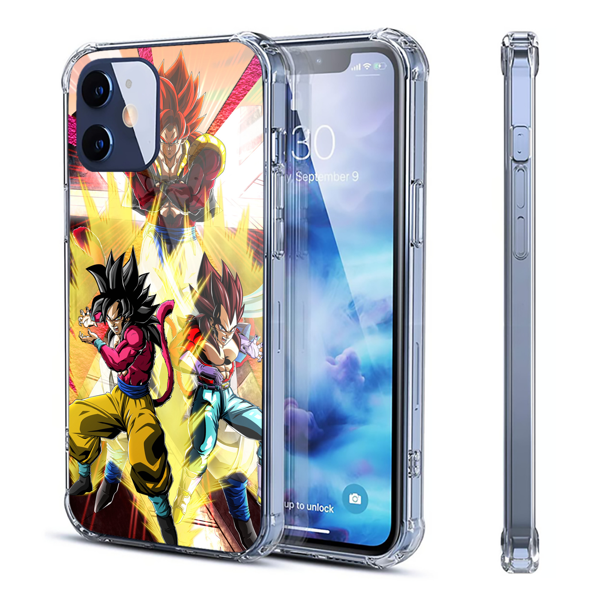 （画像用） ドラゴンボール DRAGON BALL 【iPhone 12シリーズ対応】透明スマホケース（クリアソフトケース）